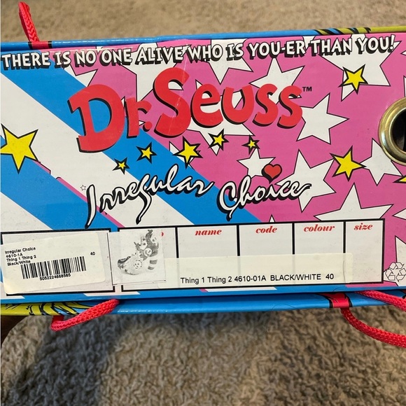 Irregular Choice Dr. Seuss Thing 1 Thing is - Picture 9 of 12